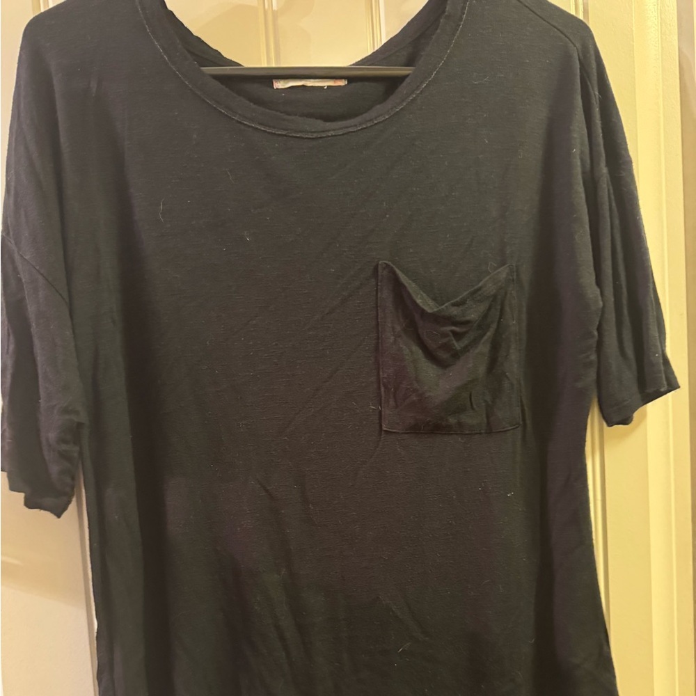 Black dress shirt